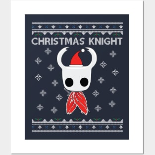 Christmas Hollow Knight Knit Posters and Art